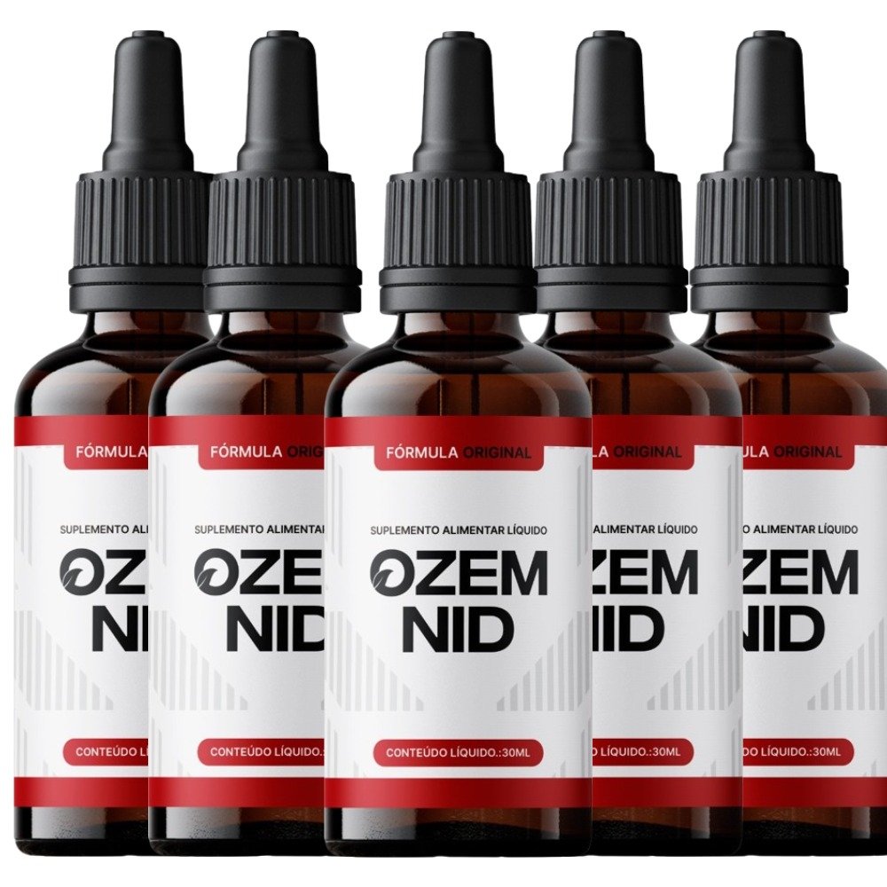 5 frascos Ozem Nid